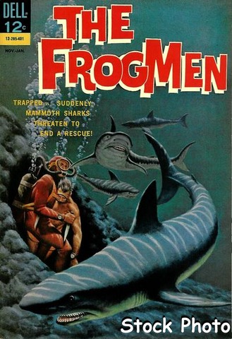 The Frogmen #07 November 1963-January 1964 Dell